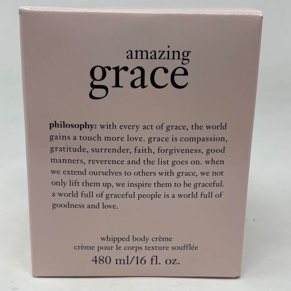 Philosophy Amazing Grace Whipped Body Creme 16 oz 480 ml New In Box